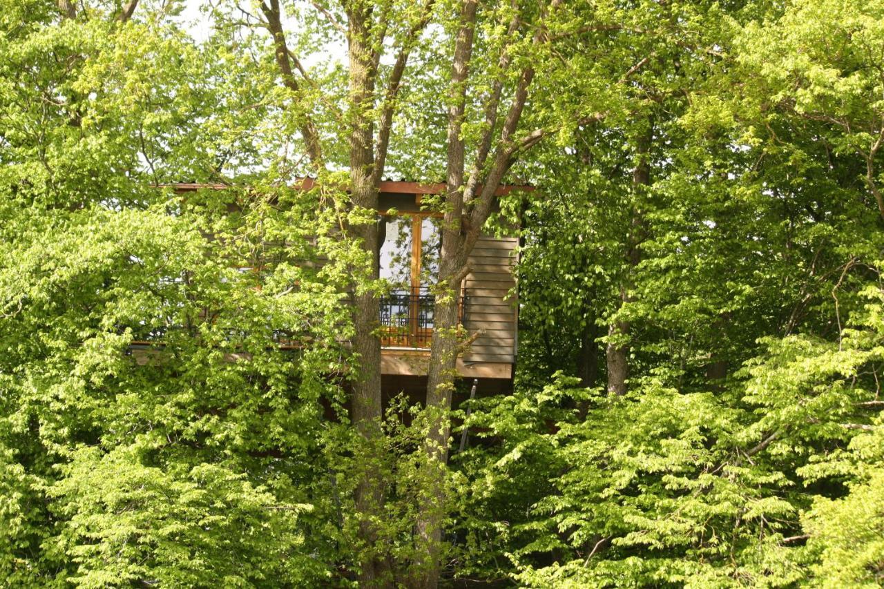 Baumhaus Auf Dem Kellerberg Fischach Exterior foto