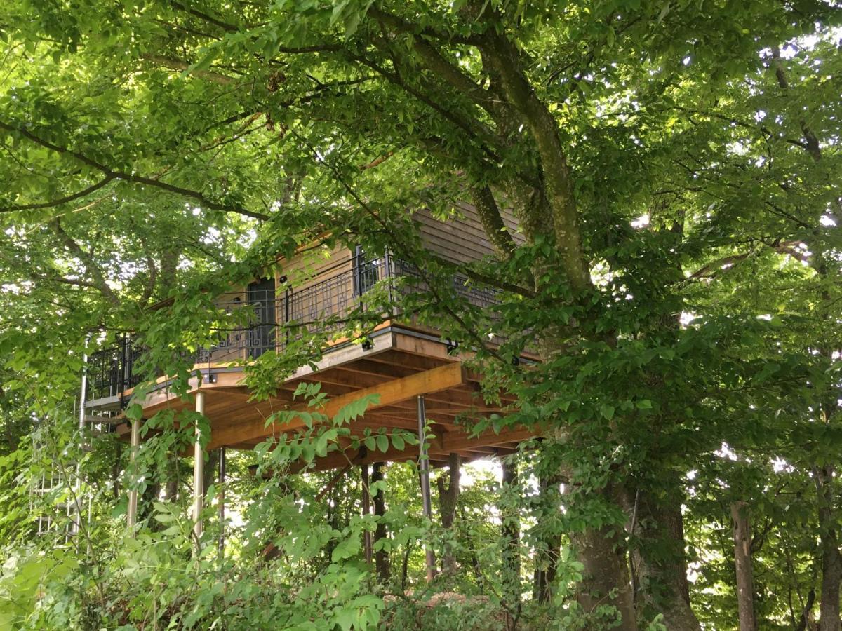 Baumhaus Auf Dem Kellerberg Fischach Exterior foto